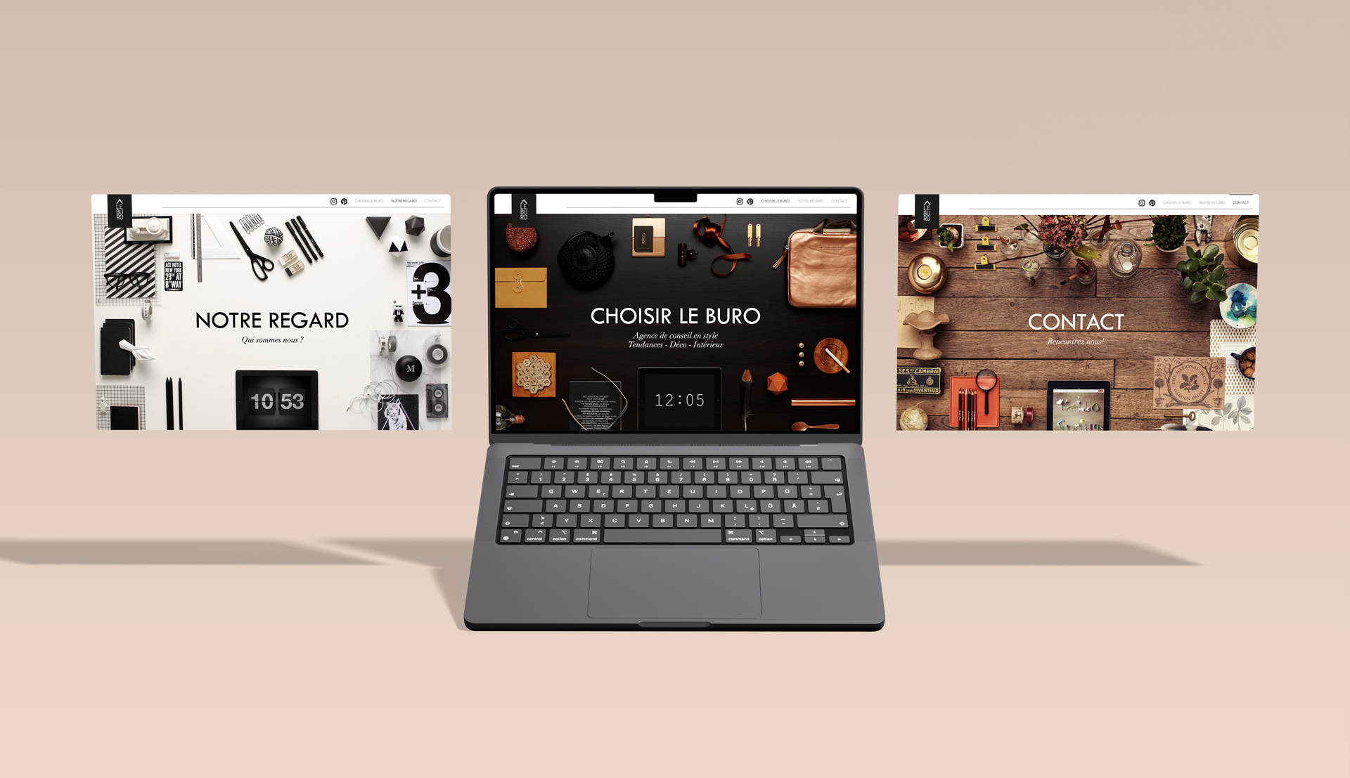 Agence le Buro – Site web