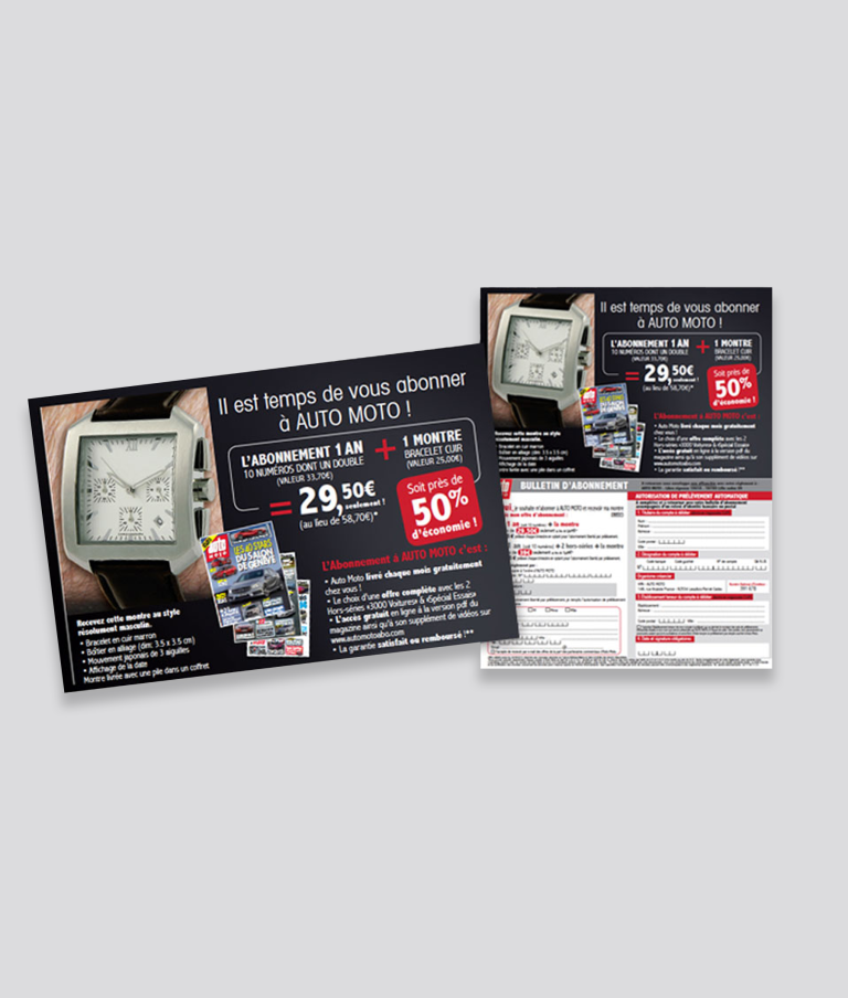 Auto moto – Mailing