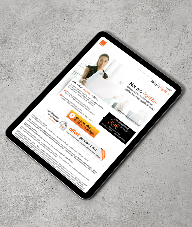 Orange Business Services — Campagnes Emailing Pro