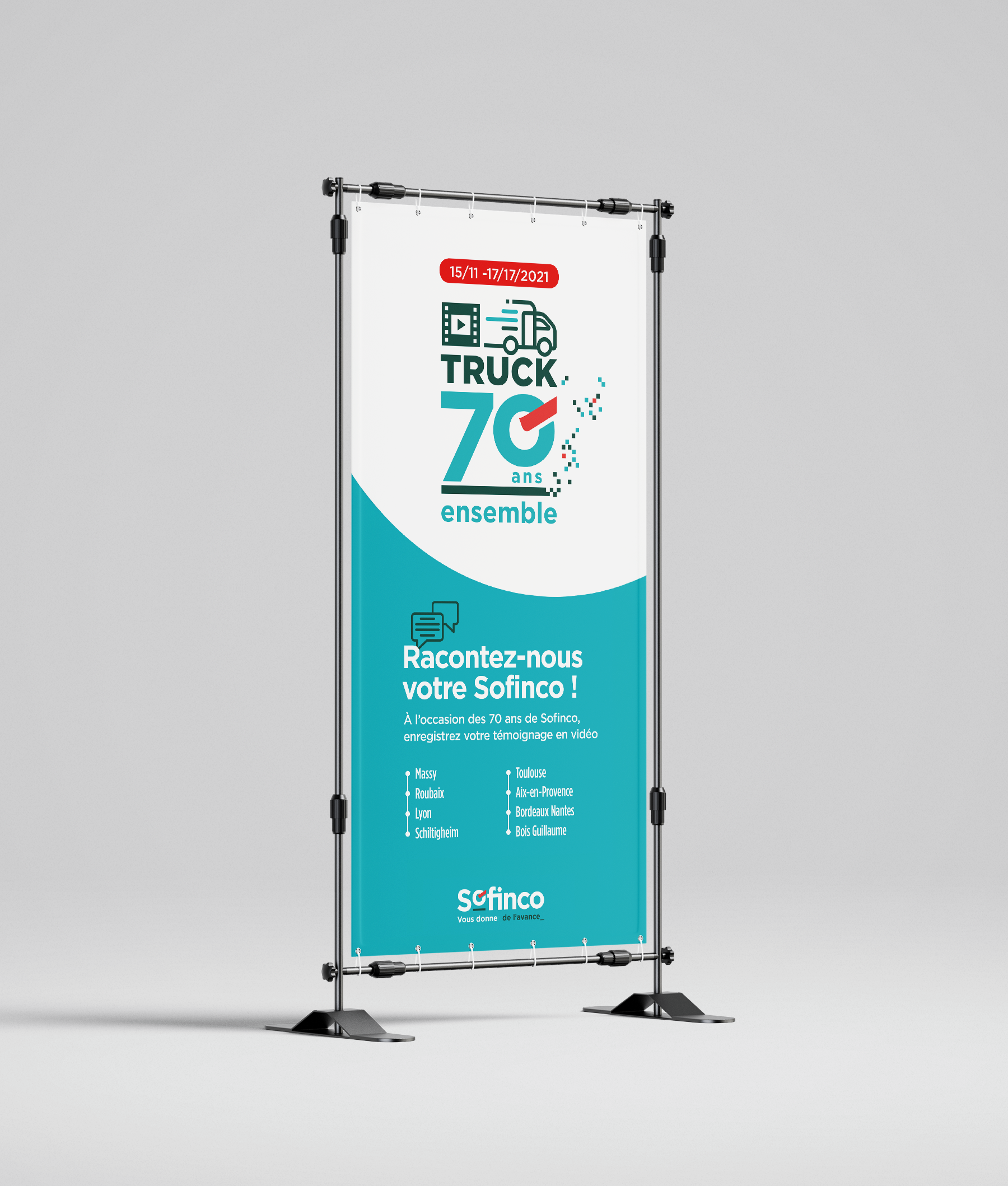 Sofinco — Truck 70 ans Ensemble